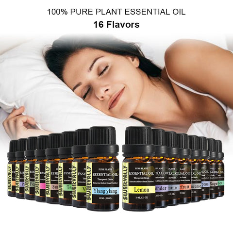 13 Flavors 10ml Pure Plant Essential Oils Set Natural Premium Aromatherapy Fragrance Health Care Essential Oil Home Aroma