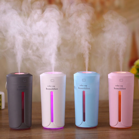 Air Humidifier Eliminate Static Electricity Clean Air Care for Skin Nano Spray Technology Mute Design Aroma Diffuser